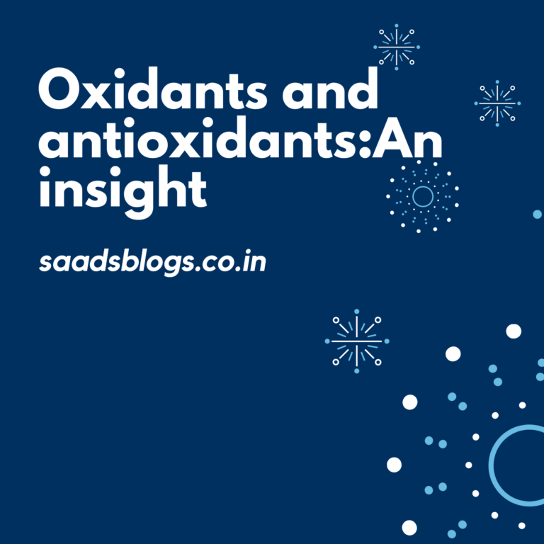 Oxidants VS Antioxidants: Who is the winner?