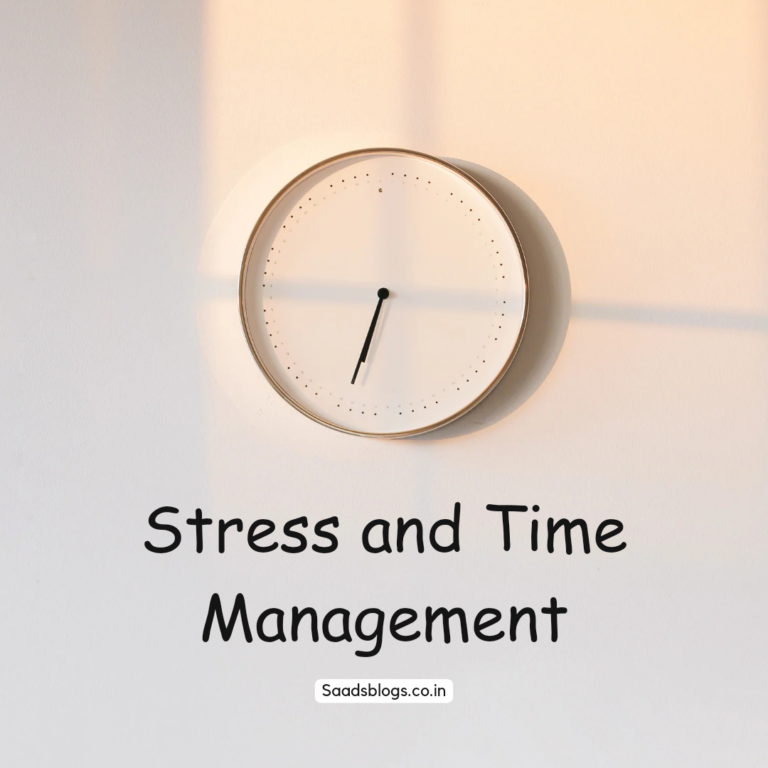 Stress and time Management